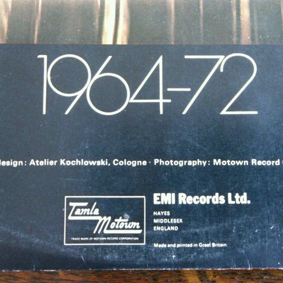 Vintage Vinyl LP Four Tops Story 1964 -72 Tamla Motown Double Album Gatefold EMI - Picture 10 of 16